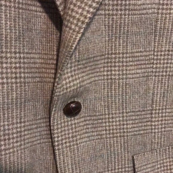 Vintage Camel and Wool Blazer - Picture 2 of 5